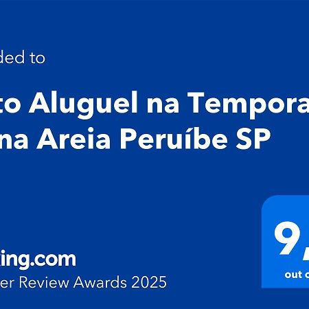 Apto Aluguel Na Temporada Pe Na Areia Peruibe Sp Eksteriør bilde