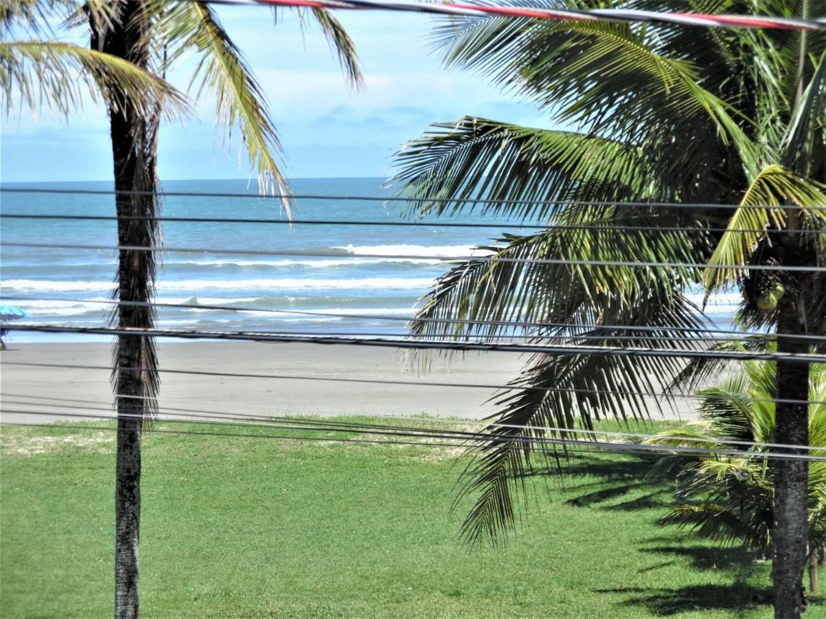 Apto Aluguel Na Temporada Pe Na Areia Peruibe Sp Eksteriør bilde